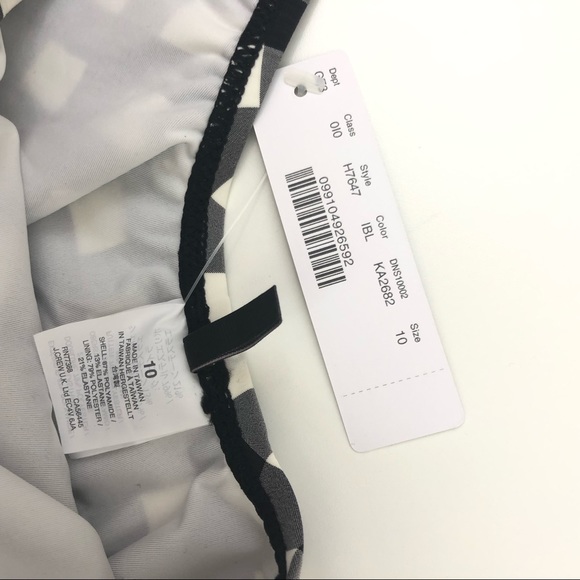 NWT J. Crew Oversized Gingham One Piece Swimsuit - Picture 7 of 8